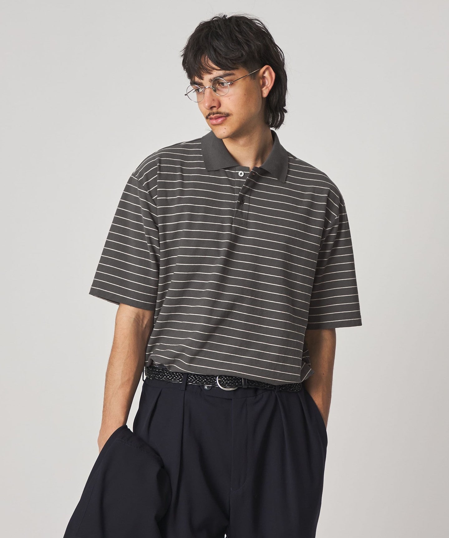 Steven Alan Rade Colorado <Steven Alan> 扭結橫條紋POLO衫|STEVEN ALAN|UNITED ARROWS LTD. 官方購物網站
