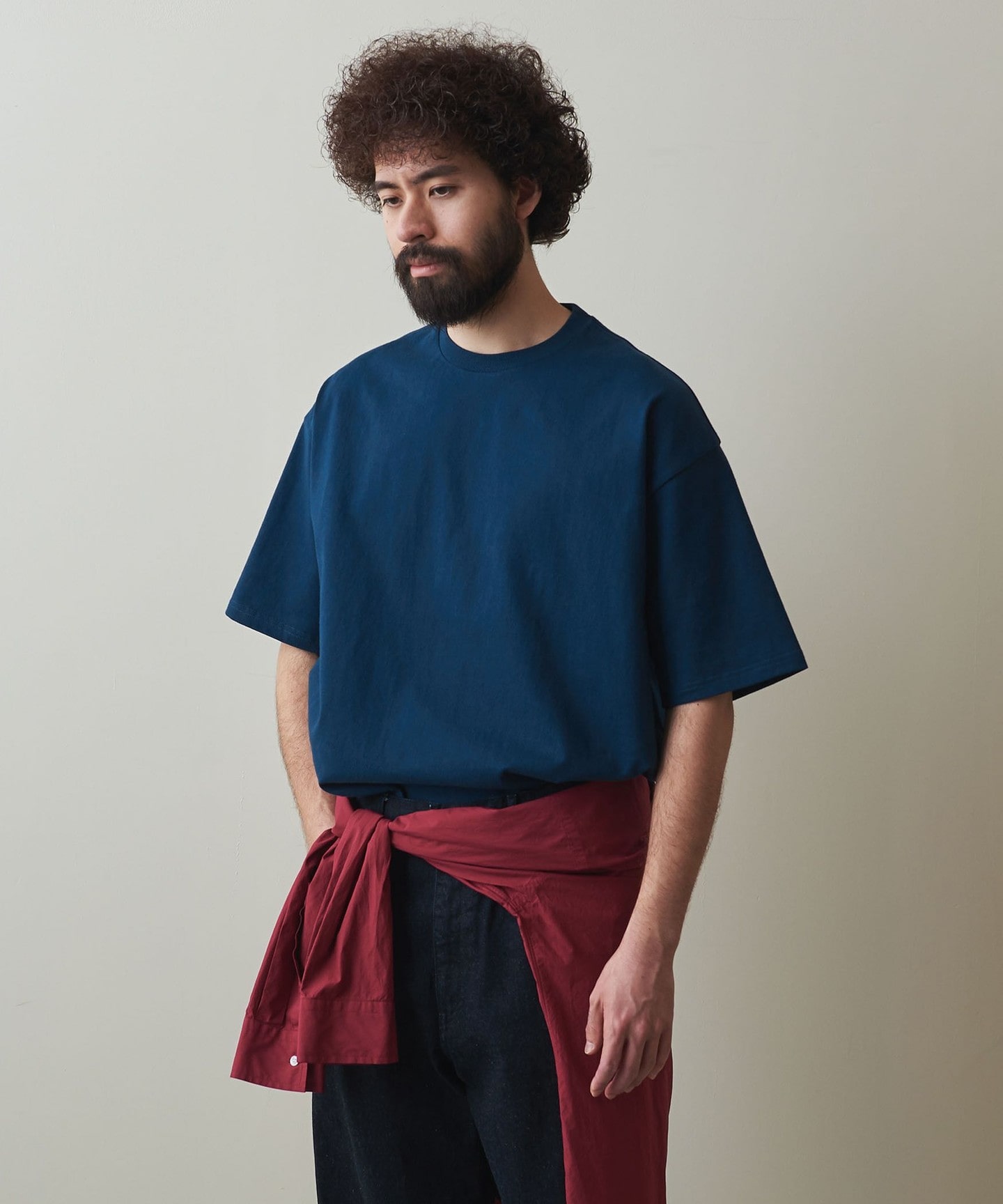 Steven Alan＞ ORGANIC SHORT SLEEVE TEE -BOLD/T恤｜STEVEN ALAN