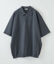 ＜Steven Alan＞ 高捻棉短袖POLO衫  LOOSE