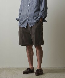 ＜Steven Alan＞ TMBL TRO 2PLEATED DRESS SHORT PANTS/短褲