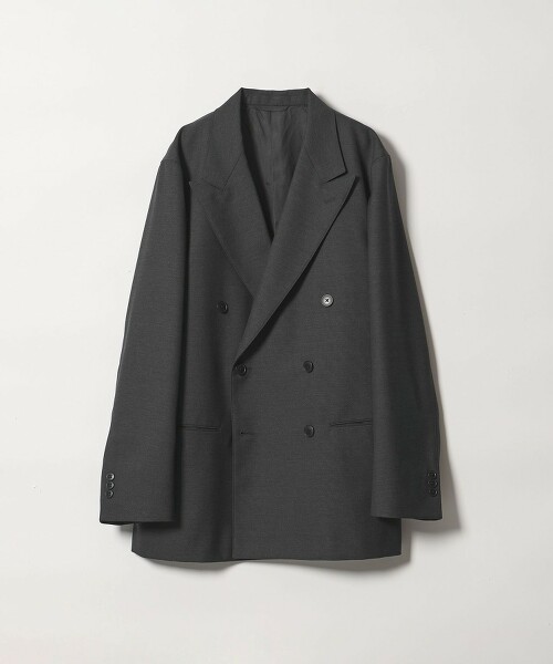＜Steven Alan＞ 霧面珠地布雙排釦西裝外套