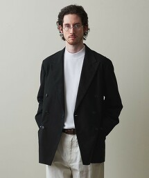 ＜Steven Alan＞ 輕盈厚棉布6B雙排釦外套 