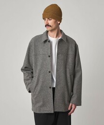 ＜Steven Alan＞ 針織厚呢駕駛大衣