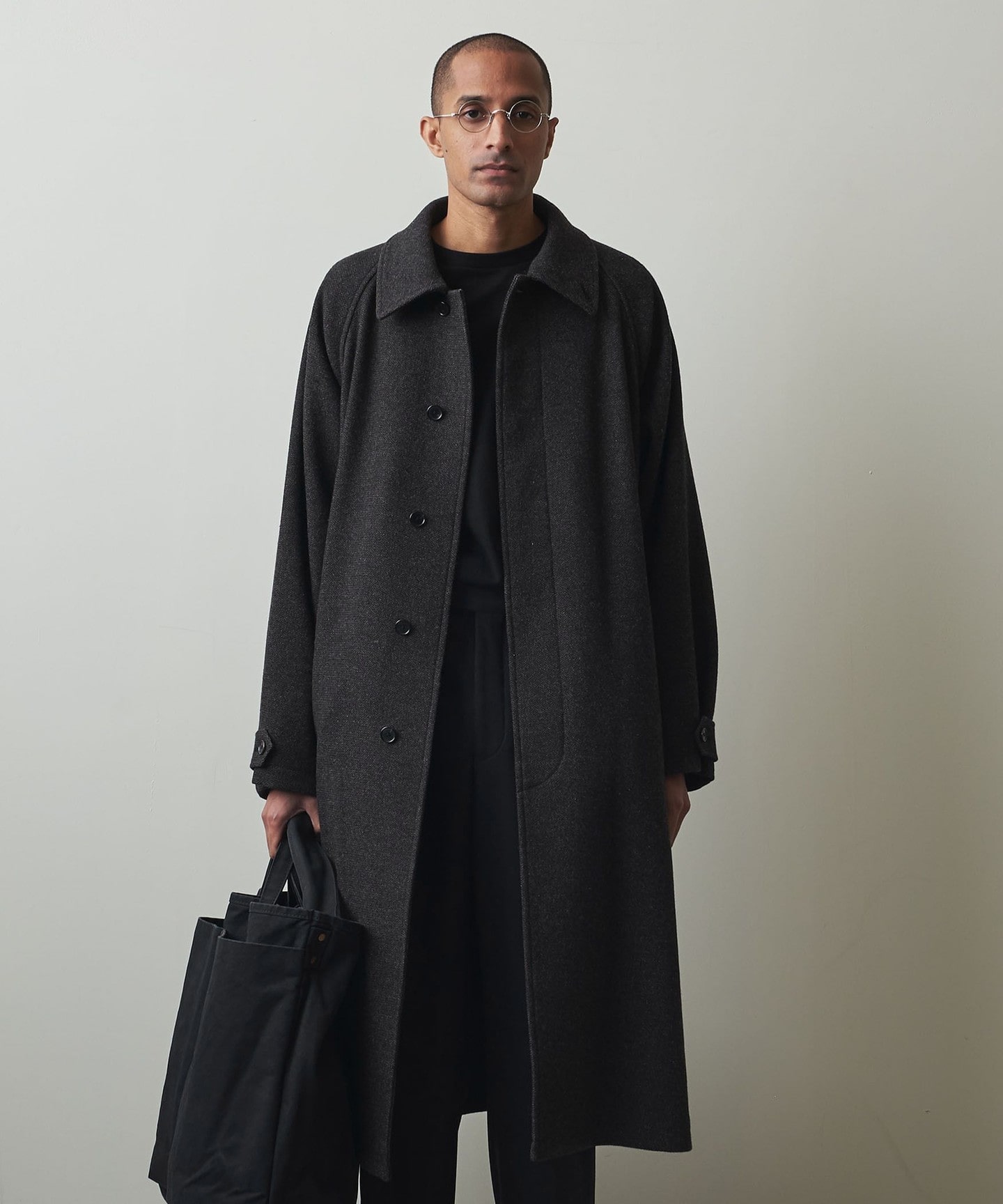 BSH TWILL BALMACAAN COAT-BOLD/コート - ステンカラーコート