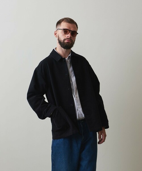 いかと Steven Alan BRSH MOLE WORK JACKET モールスキン NCLx8