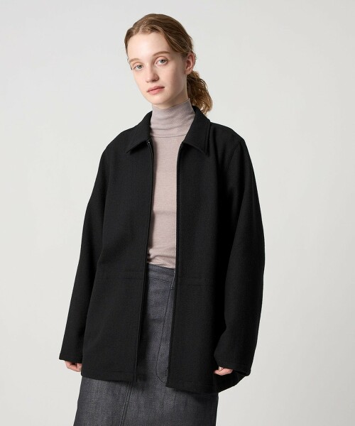 <Steven Alan>拉鍊襯衫短外套