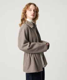＜Steven Alan＞拉鍊襯衫短外套