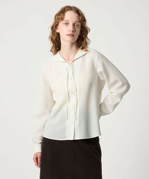 <Steven Alan>斜紋水手領罩衫 日本製