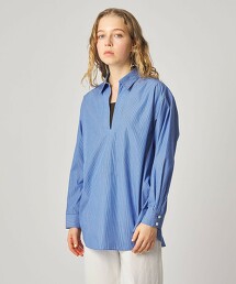 ＜Steven Alan＞棉開襟領襯衫 日本製