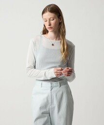 ＜Steven Alan＞金絲針織長袖上衣 日本製
