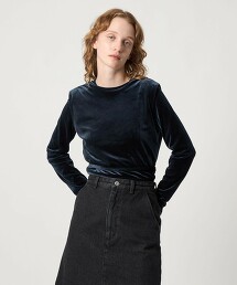 ＜Steven Alan＞天鵝絨長袖上衣 日本製