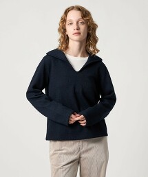 ＜Steven Alan＞ 毛圈紗布瓦楞上衣 日本製