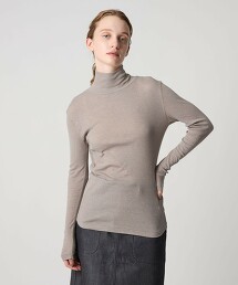 <Steven Alan> 棉絲綢羅紋高領上衣 日本製