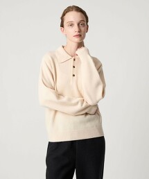 <Steven Alan>羊毛喀什米爾羊毛 POLO針織