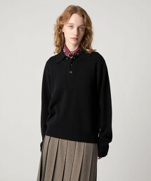 <Steven Alan>羊毛喀什米爾羊毛 POLO針織