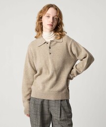 ＜Steven Alan＞羊毛喀什米爾羊毛 POLO針織