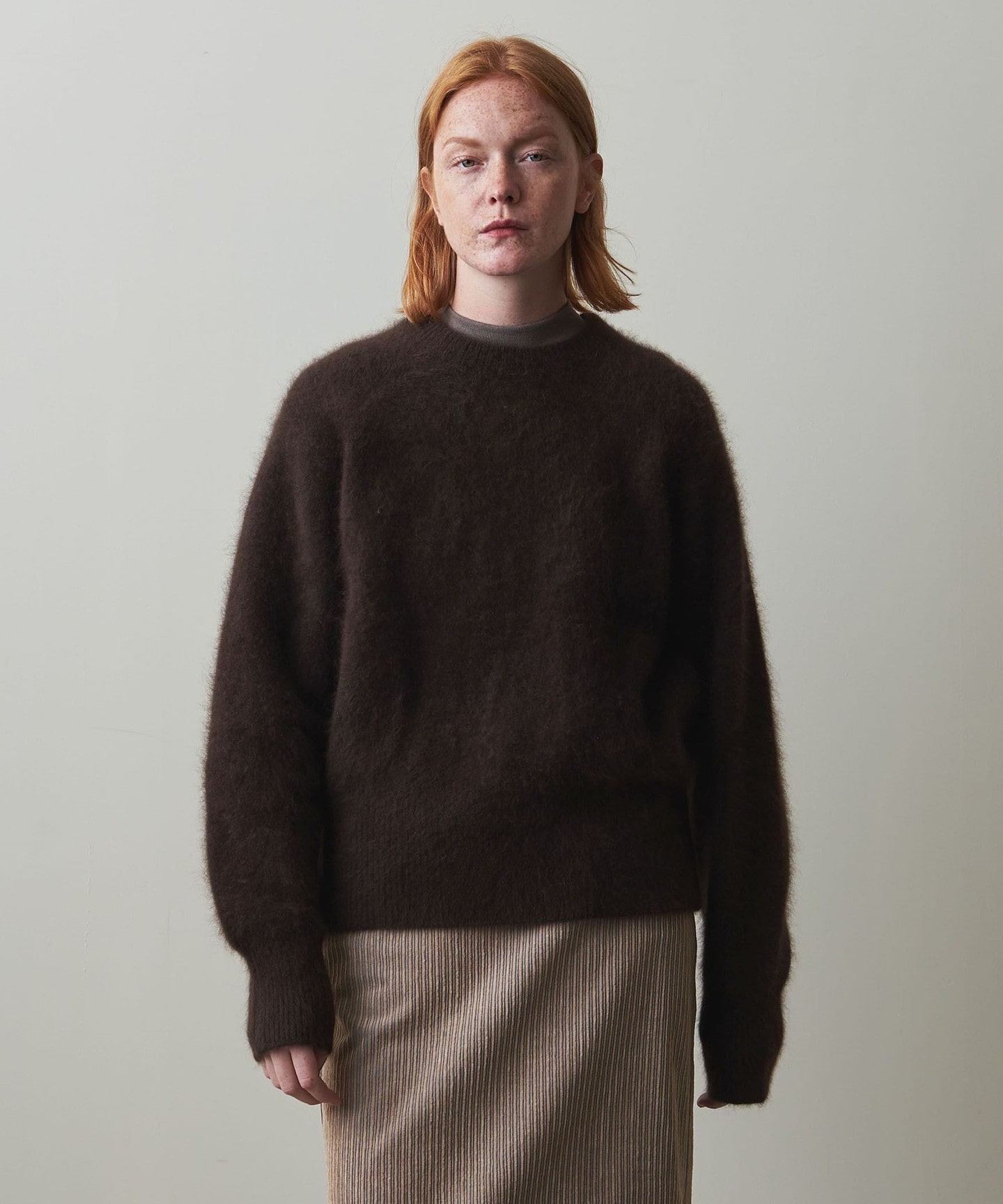 Steven Alan＞HAMILTON LAMBS WOOL PULLOVER/針織毛衣｜outlet BEAUTY