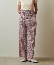 ＜Steven Alan＞Liberty碎花交叉設計長褲
