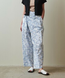 ＜Steven Alan＞Liberty碎花交叉設計長褲