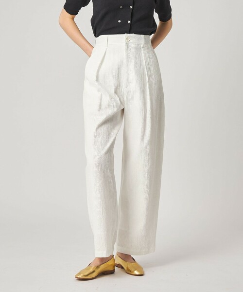 ＜Steven Alan＞波紋棉打摺長褲 日本製