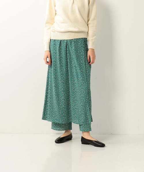 <Steven Alan>FLOWER PRINT WRAP PANTS/長褲