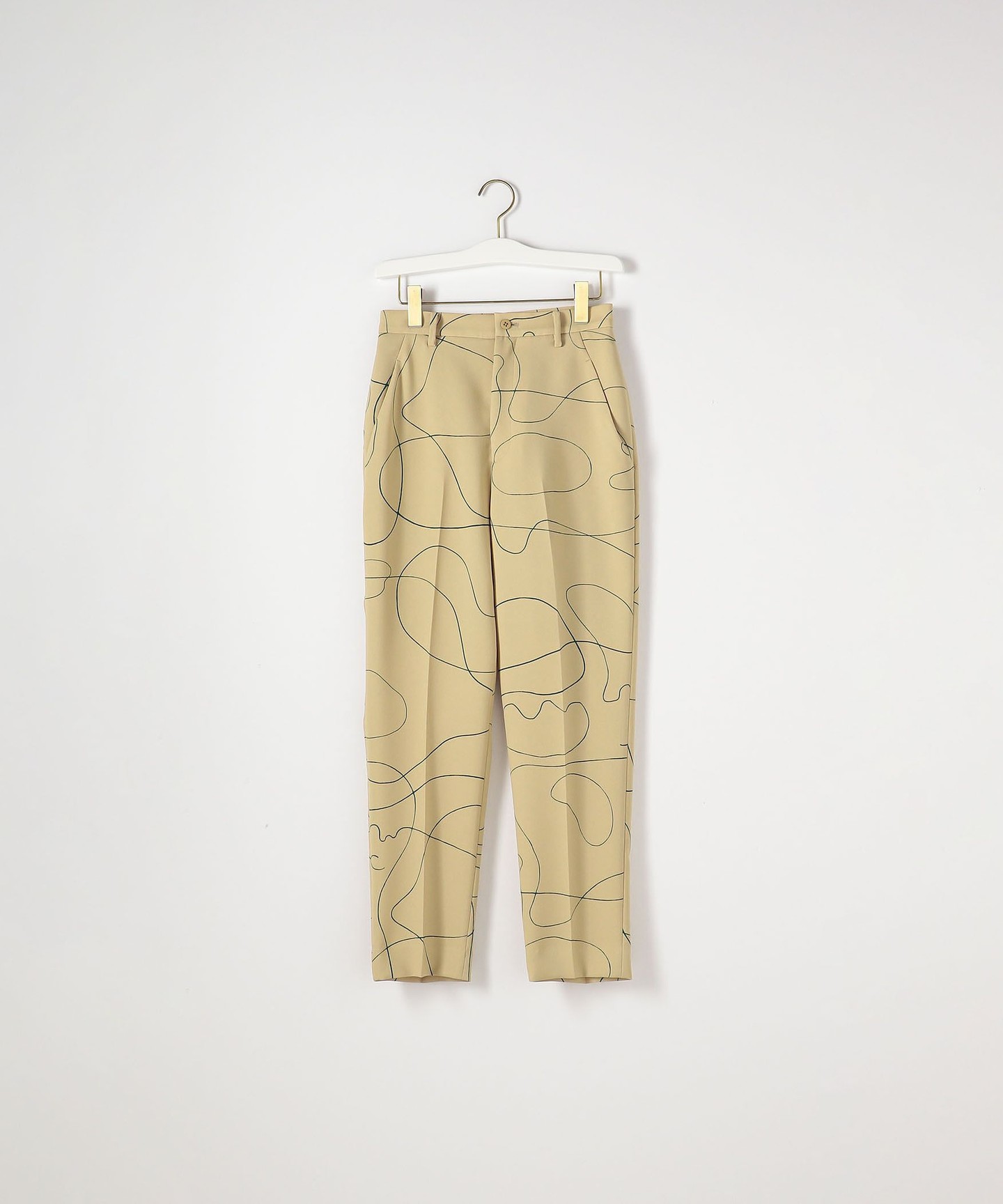 Steven Alan＞CURVE PRINT TAPERED PANTS 日本製OUTLET商品｜outlet