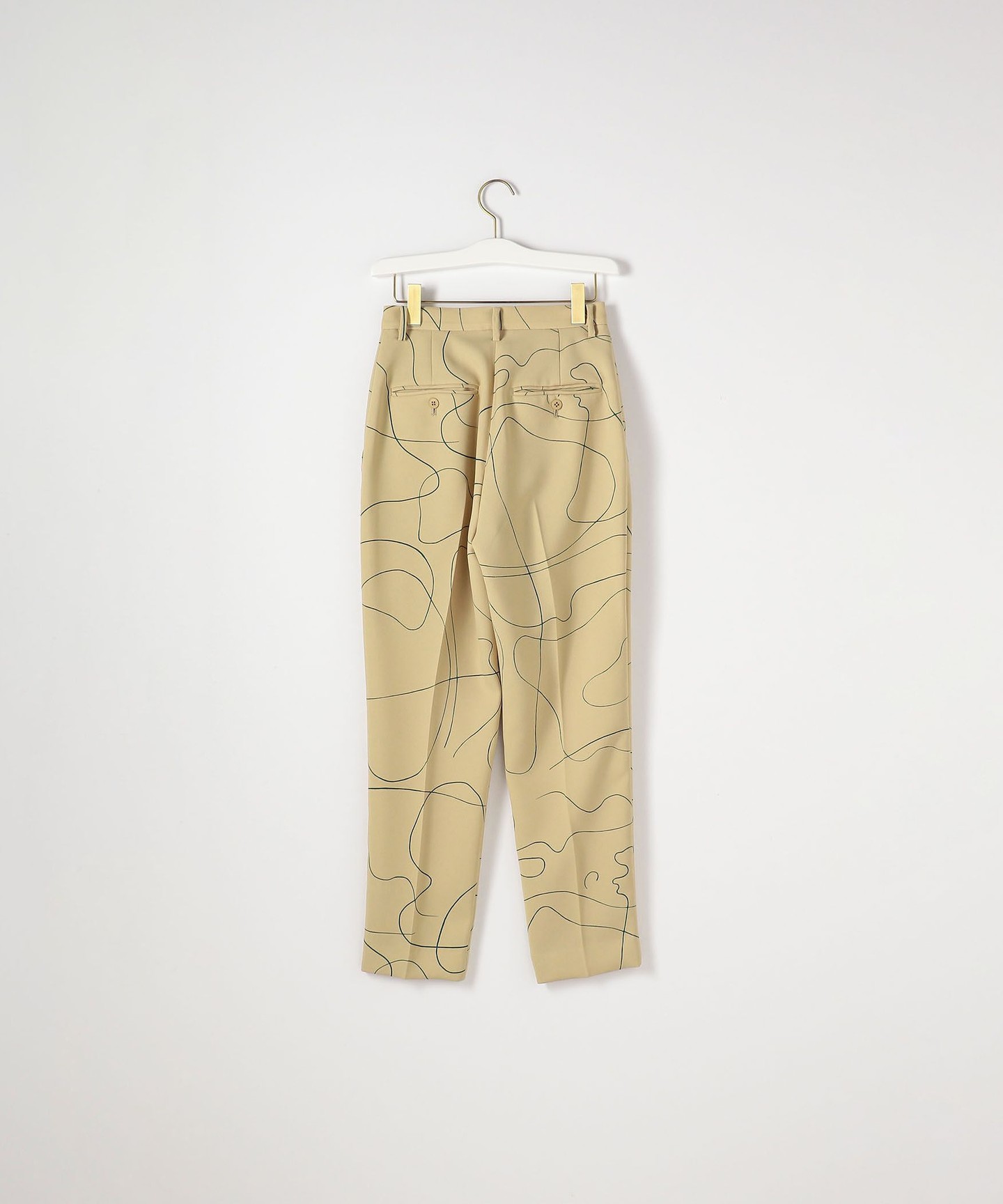 Steven Alan＞CURVE PRINT TAPERED PANTS-