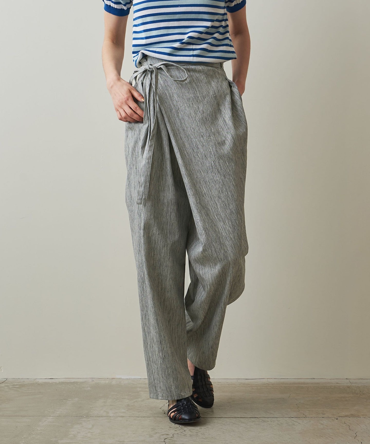 Steven Alan＞DENIM CROSS OVER PANTS/單寧褲日本製｜STEVEN ALAN