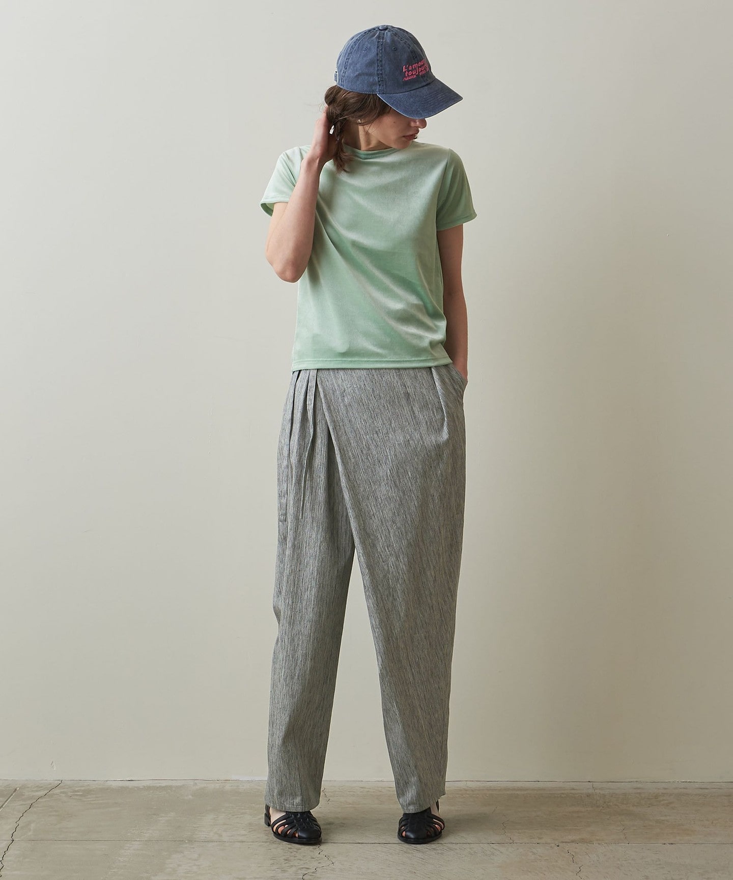 Steven Alan＞DENIM CROSS OVER PANTS/單寧褲日本製｜STEVEN ALAN