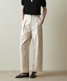 ＜Steven Alan＞泡泡紗打摺長褲 日本製