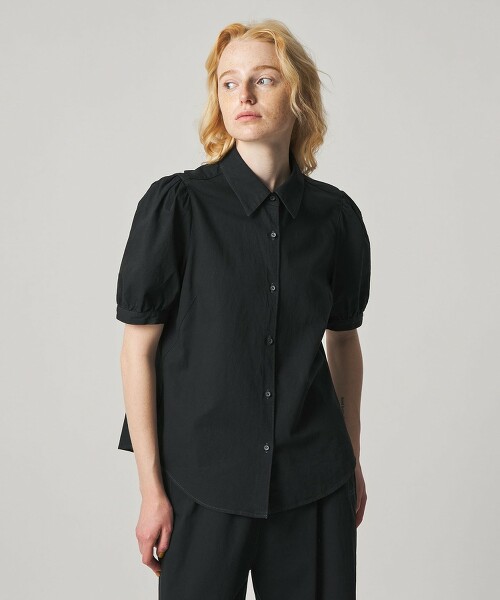 ＜Steven Alan＞輕磅牛仔泡泡袖襯衫 日本製