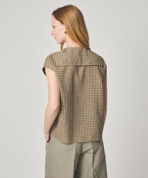 ＜Steven Alan＞格紋短袖襯衫 日本製