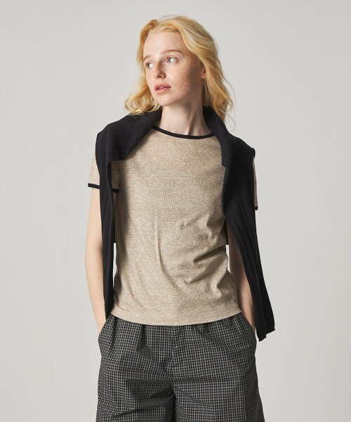 ＜Steven Alan＞滾邊T恤 日本製