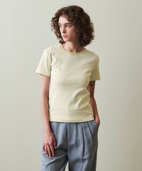 <Steven Alan>印花T恤 日本製
