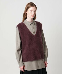 ＜Steven Alan＞澳洲羊毛混紡針織背心