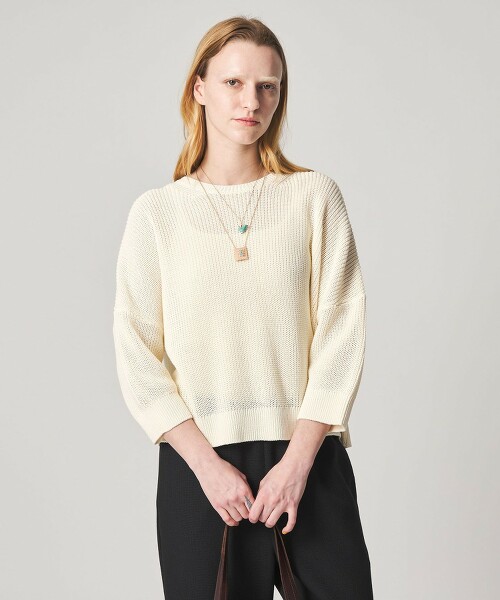 ＜Steven Alan＞棉羅紋針織上衣