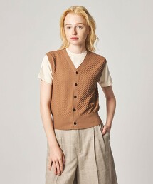 ＜Steven Alan＞方形緹花背心