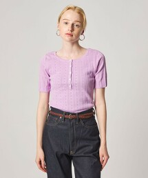 ＜Steven Alan＞鳥眼羅紋亨利領上衣