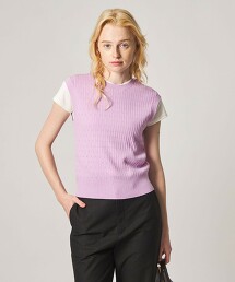 ＜Steven Alan＞鳥眼羅紋背心