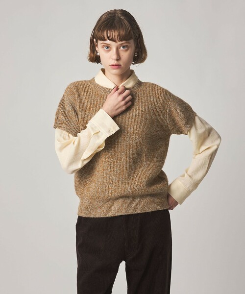 ＜Steven Alan＞羊毛混紡針織上衣