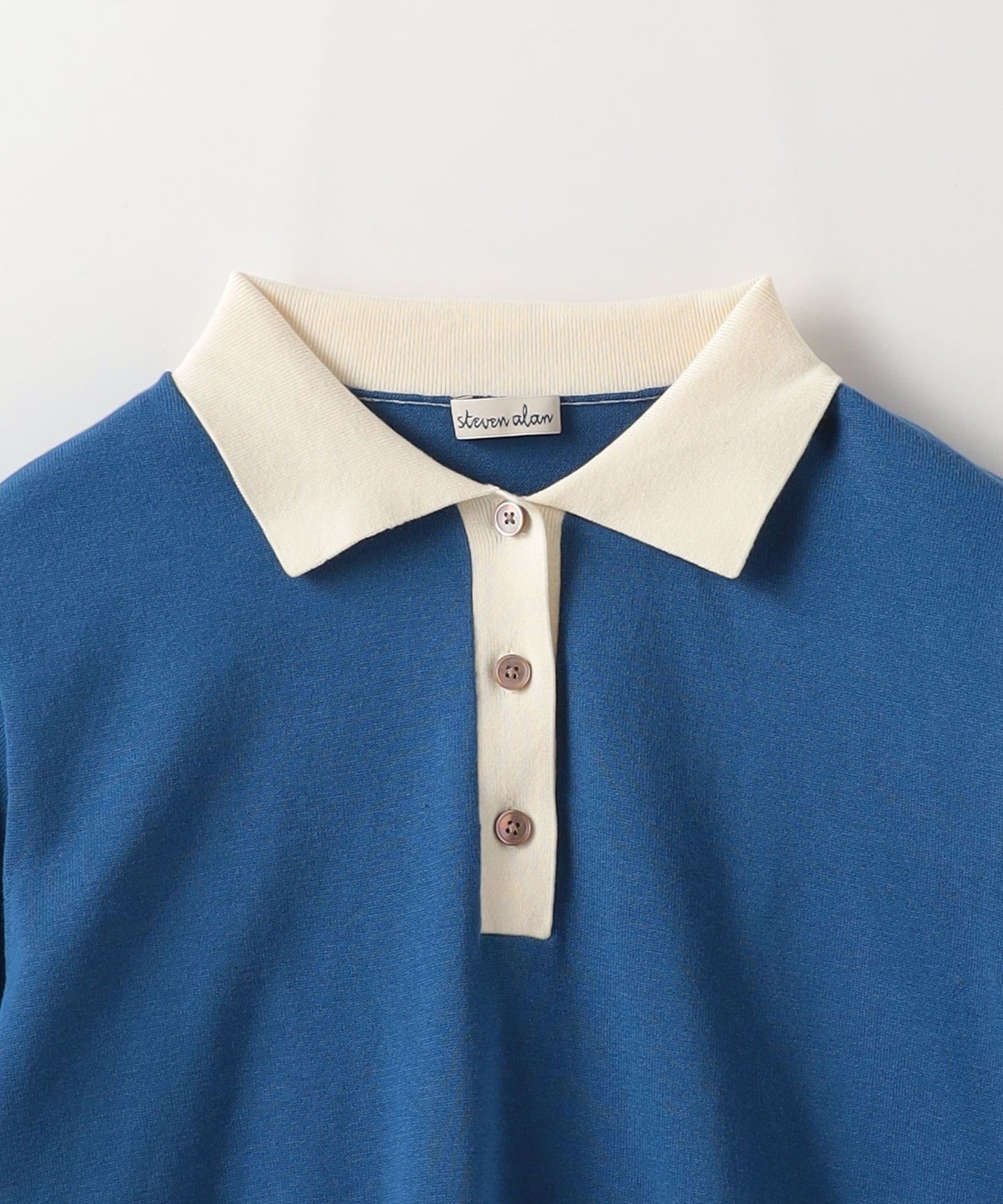 Steven Alan＞COTTON HALF SLEEVE KNIT/針織｜STEVEN ALAN｜UNITED