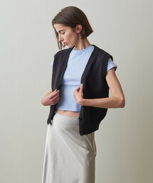 ＜Steven Alan＞COTTON KNIT VEST/背心