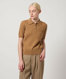 ＜Steven Alan＞繩紋POLO針織