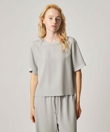 ＜Steven Alan＞緞背喬其紗短袖罩衫 日本製