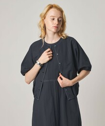 ＜Steven Alan＞圓領縮絨罩衫 日本製
