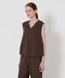 ＜Steven Alan＞無袖翻領罩衫 日本製