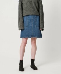 ＜Steven Alan＞棉質牛仔短裙
