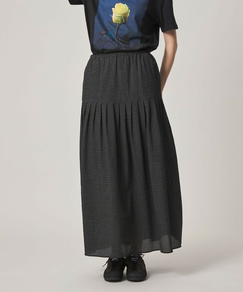 ＜Steven Alan＞棉泡泡紗打摺長裙
