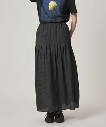 ＜Steven Alan＞棉泡泡紗打摺長裙