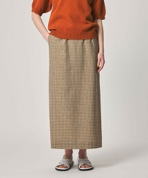 ＜Steven Alan＞格紋長裙 日本製